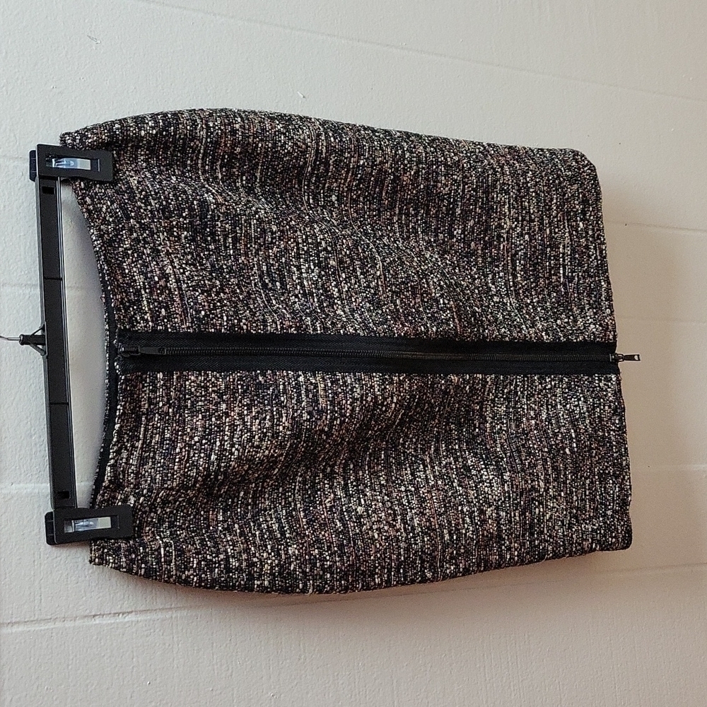 Lafayette 148 Tweed Midi Skirt Zip Split - Picture 8 of 14